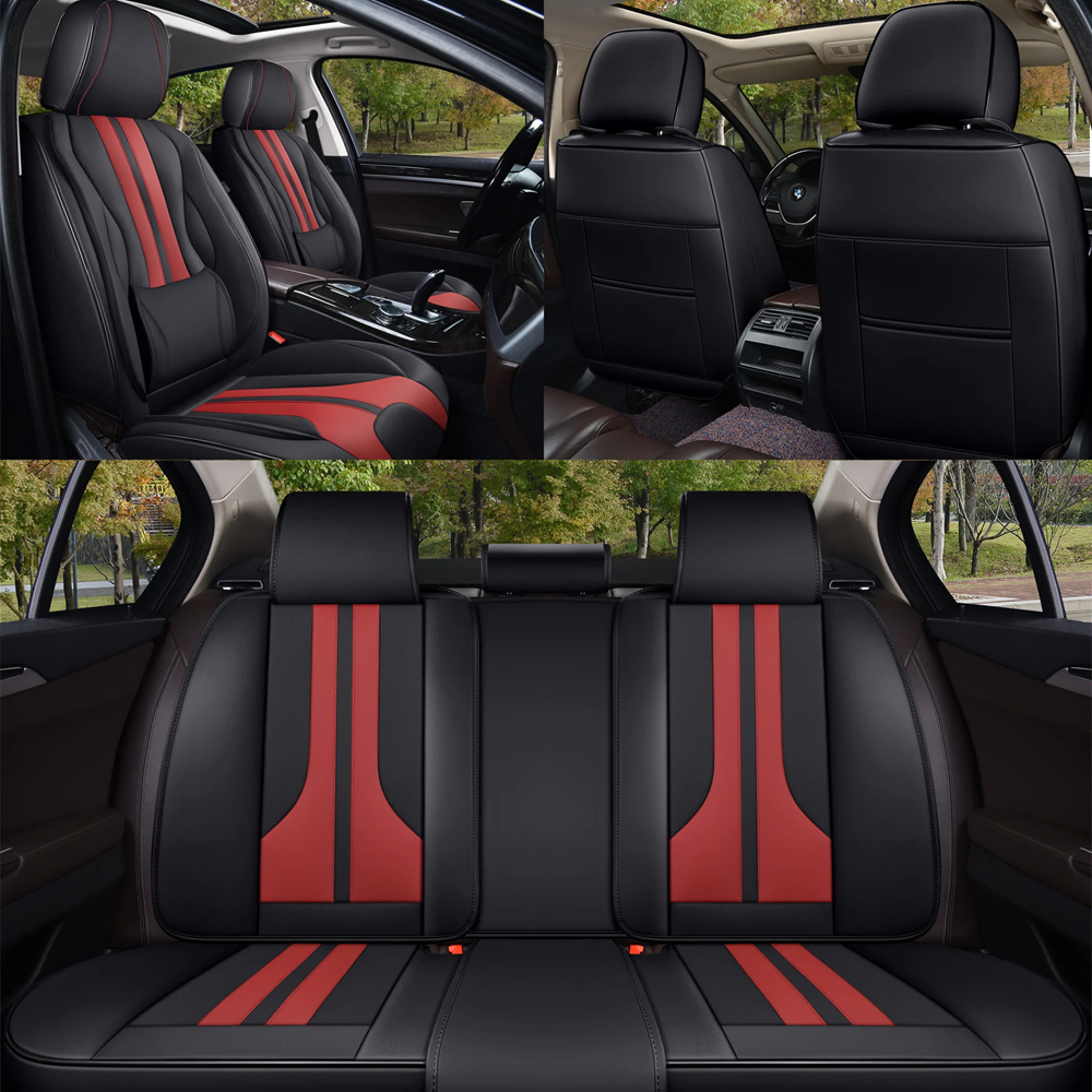 ENSEMBLE HOUSSES DE SIEGE AUTO UNIVERSELLES CUIR - LUXURY