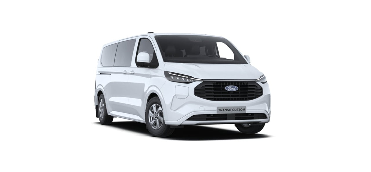 FORD TRANSIT CUSTOM COMBI LIMITED 340 L2 H1 2.5 DURATEC 232 CV HYBRIDE RECHARGEABLE 9 PLACES